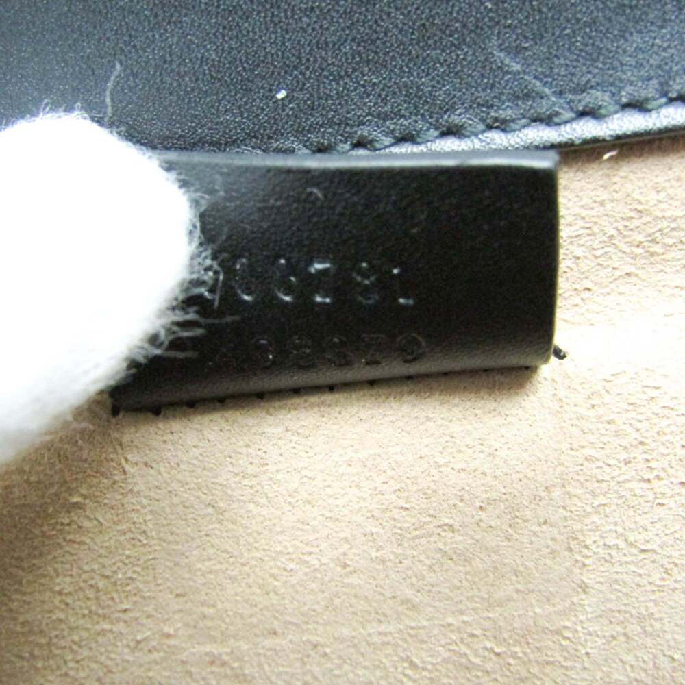 GUCCI Black Leather Shoulder Bag - Picture 14 of 15